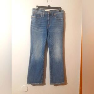 Madewell Jeans Cali Denim Boot Light Wash Blue Women's 28 Casual Coastle